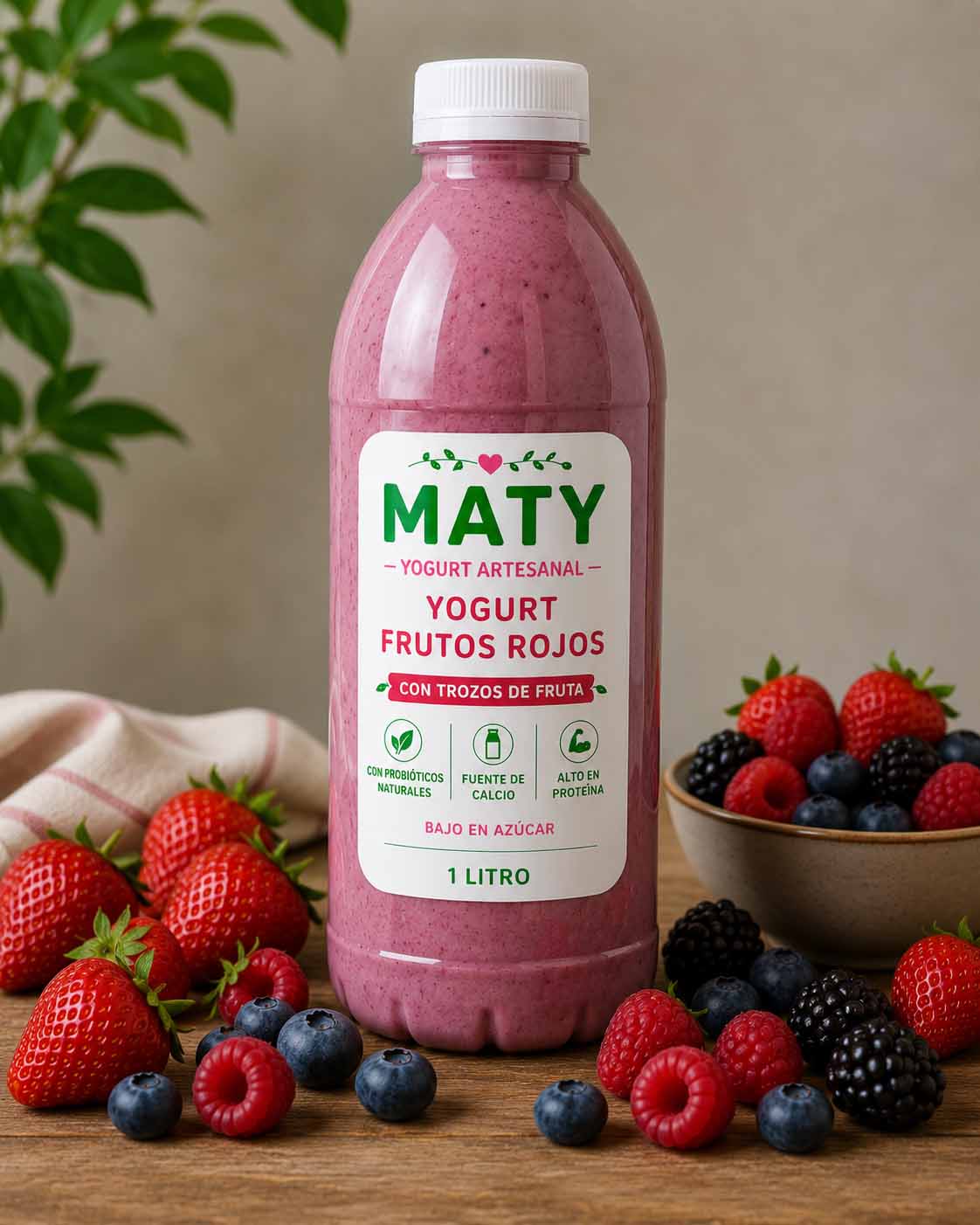 SABOR FRUTOS ROJOS 1 LITRO