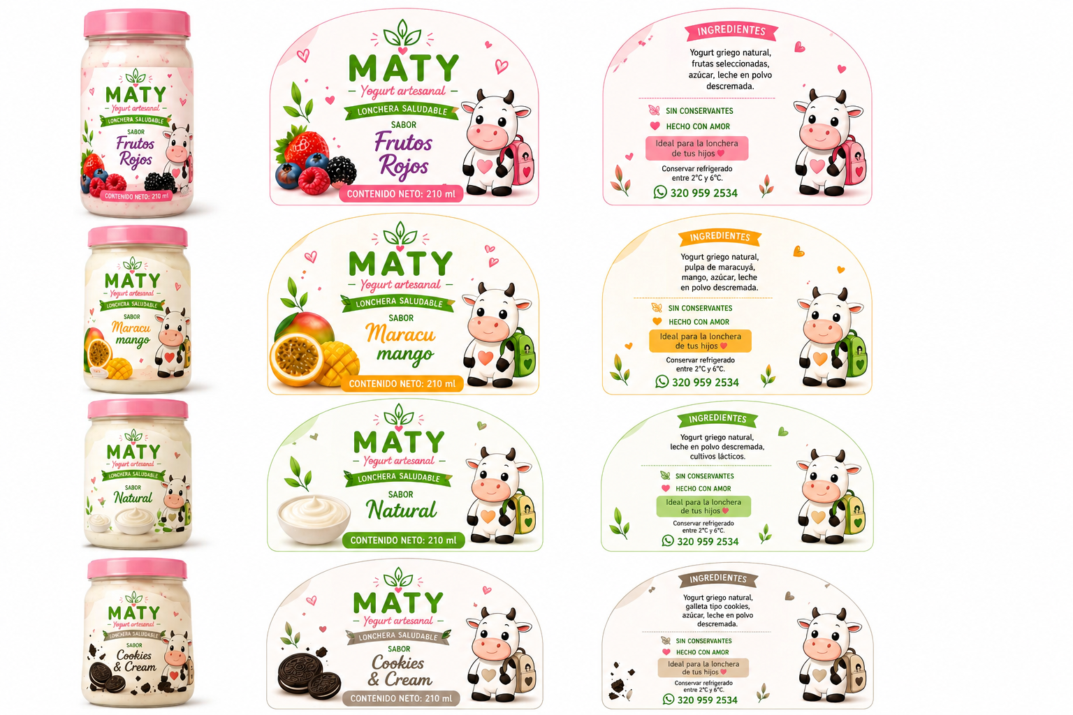 Productos Maty Yogurt Artesanal